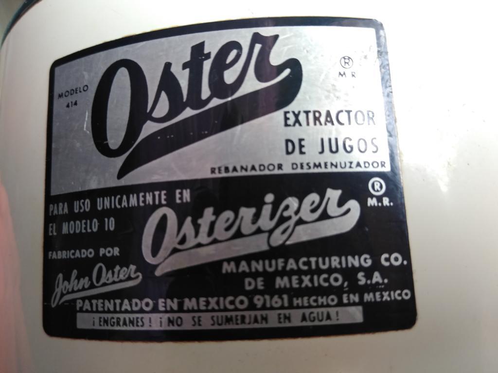 Extractor Oster Antiguo