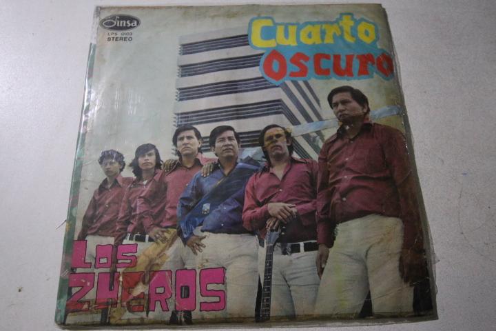 LOS ZHEROS cuarto oscuro LP perú edición original cumbia
