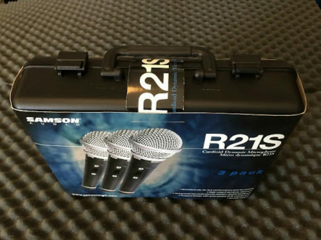 Microfonos Samson R31s Pack X 3