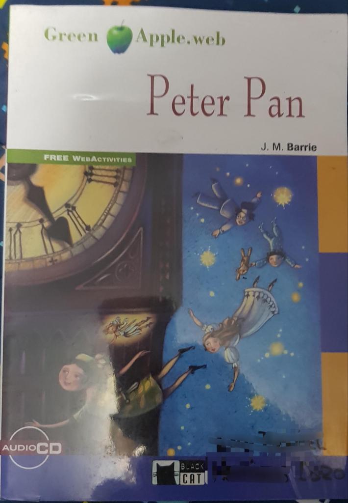 Plan Lector Peter Pan inglés con CD J.M.Barrie Editorial