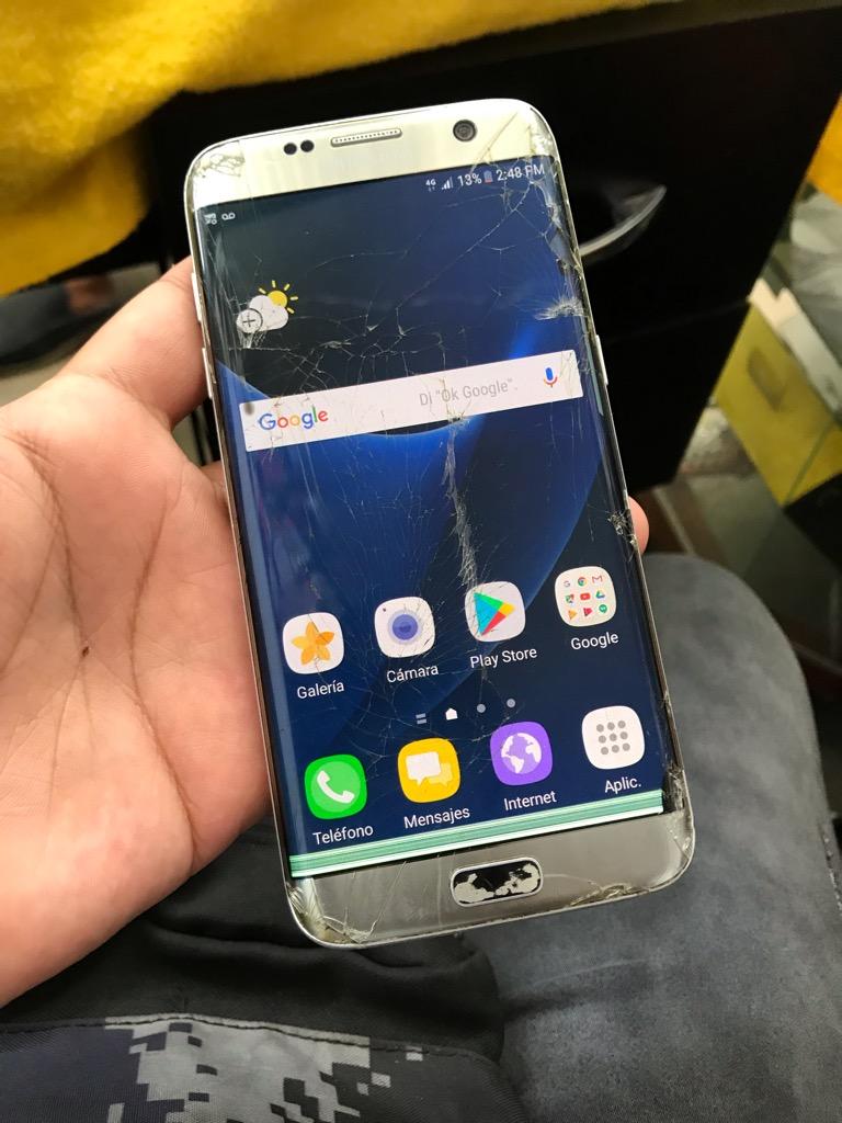 Samsung Galaxy S7 Edge Gold Libre 32Gb