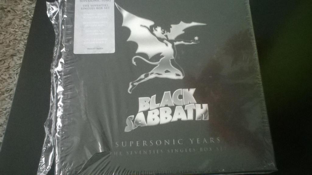 black sabbath box set 10 vinilos 45 supersonic years