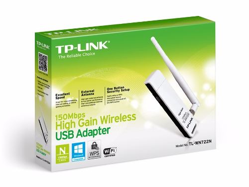 Adaptador Usb Wifi 150mbps Tp-link Wn722n