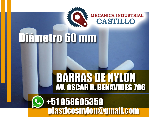 Barras De Nylon diámetro 60mm