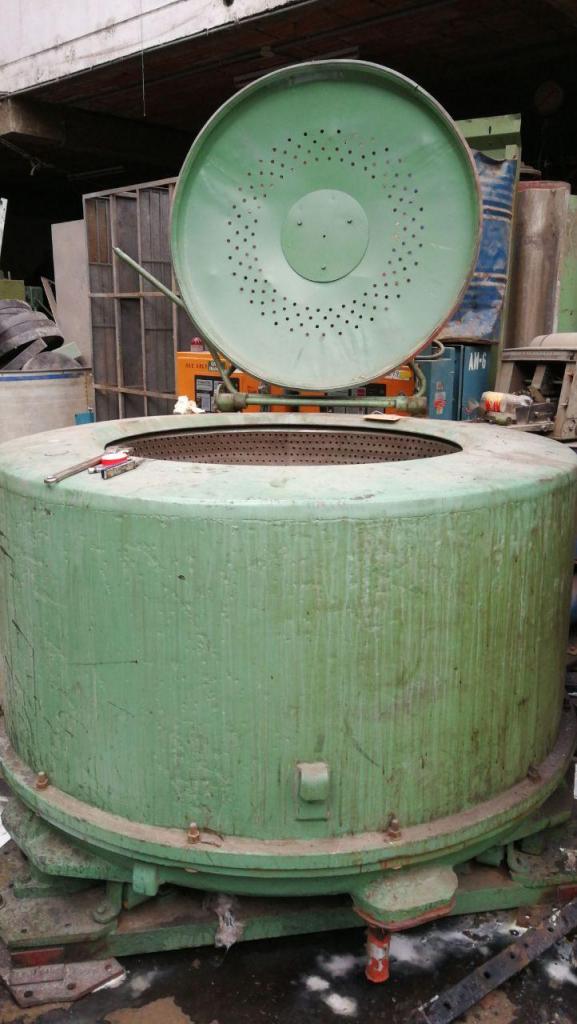 Centrifuga industrial para lavanderia, de 200 kilos