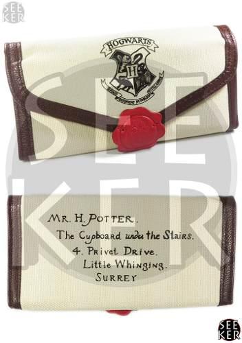 Harry Potter Billetera Carta De Hogwarts