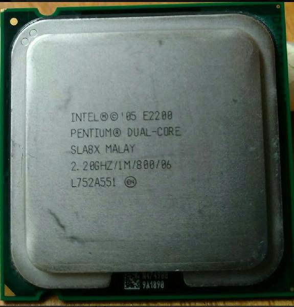 Procesador Intel Dual Core E2200 2.20ghz