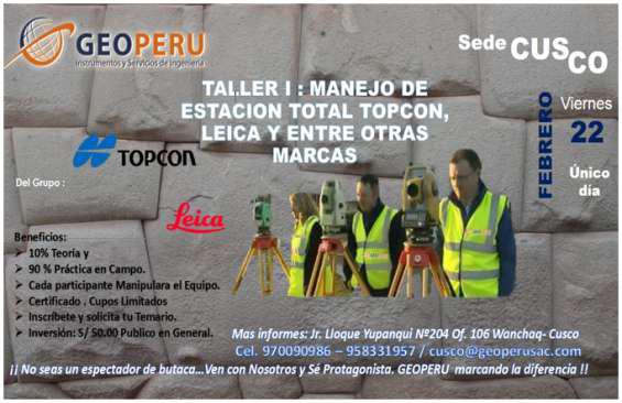 Venta de equipos de topografia e ingenieria en Cusco