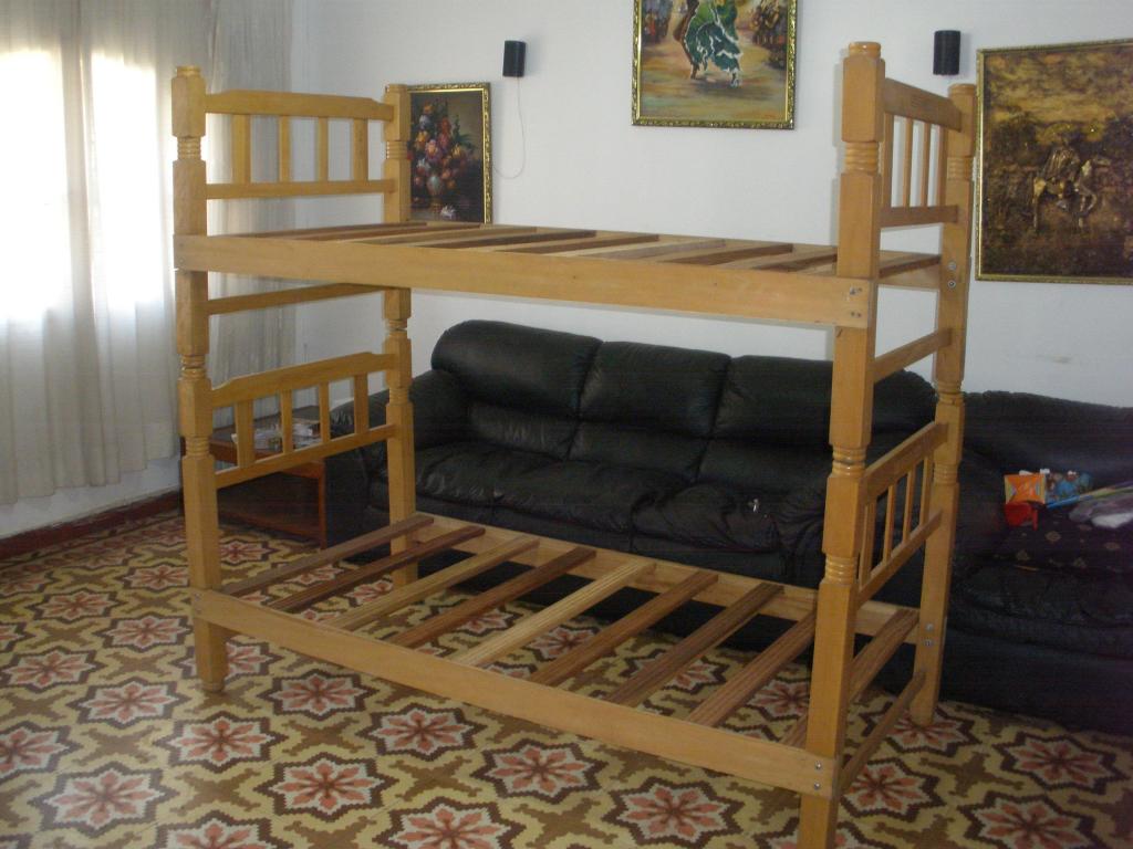Camarote Plaza y media desmontable a 2 camas individuales