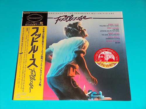 Footloose - Soundtrack (1984, Japon, Lp + Libro Como Nuevo)