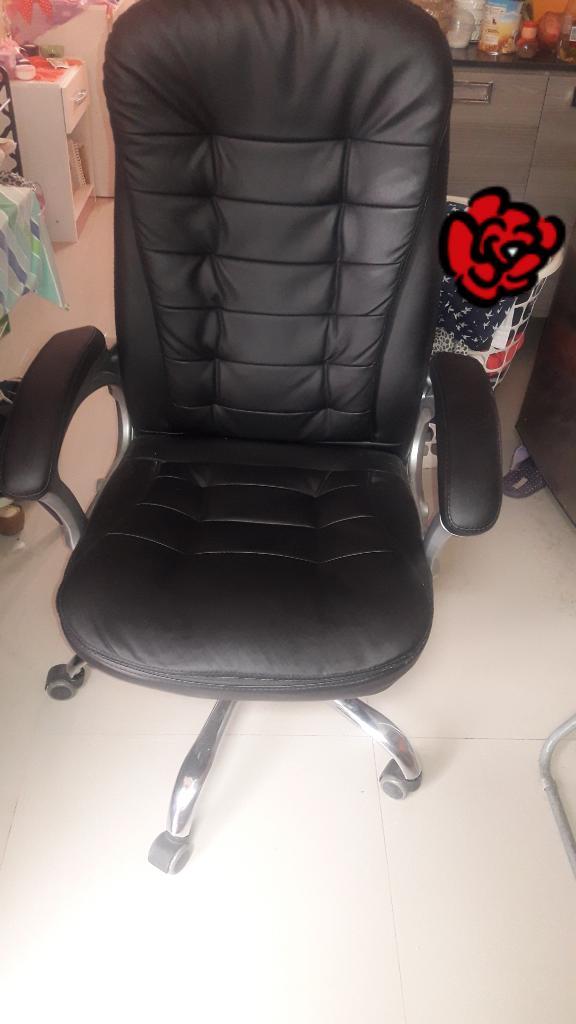 Sillon Gerencial Seminuevo Cuero Metal