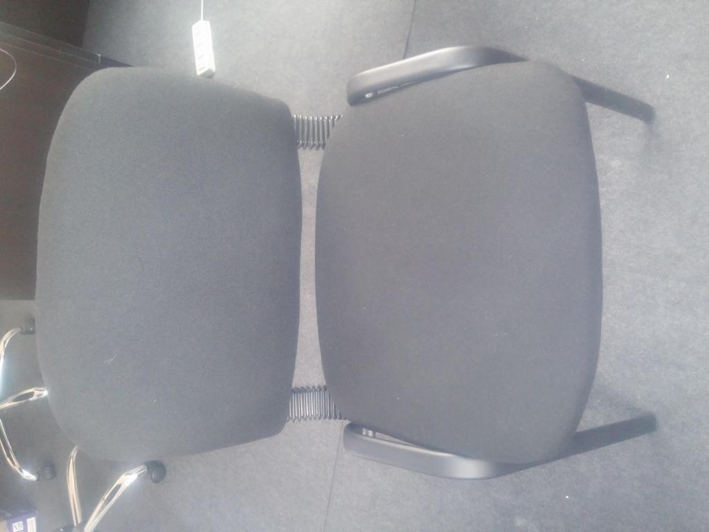 sillas estaticas color negro