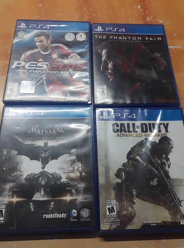 Juegos Playstation 4 Ps 4 Pes Batman Call Of Duty Metal Gear