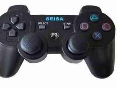 Mando gamepad inalambrico seisa con adaptador PS3 o PC