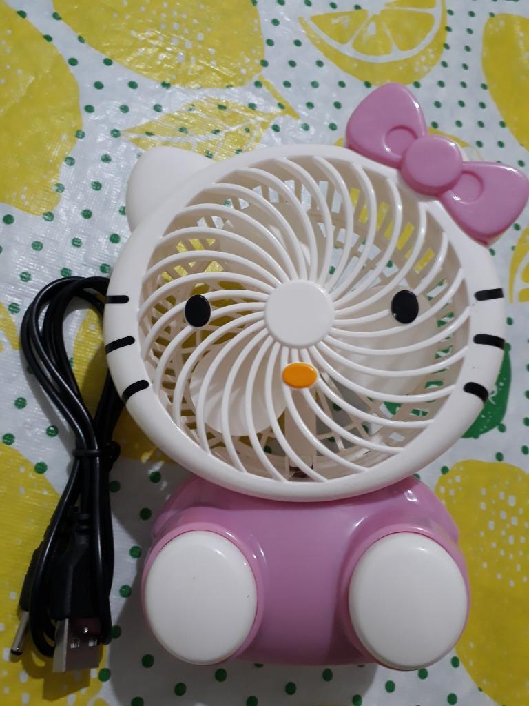 Ventilador Usb Hello Kitty para Pc Lapto
