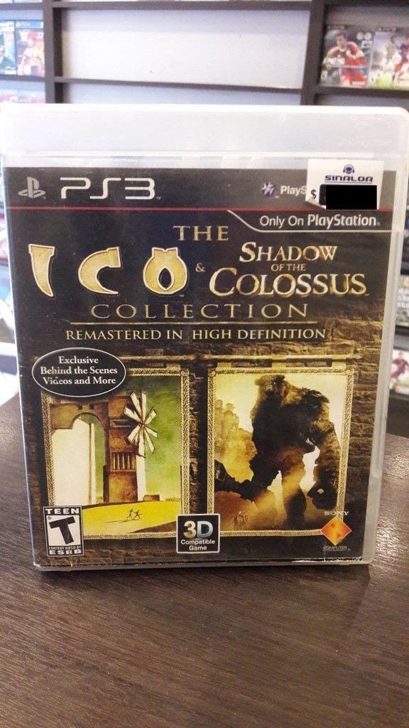 ico collection shadow of the colossus ps3 play 3 comas