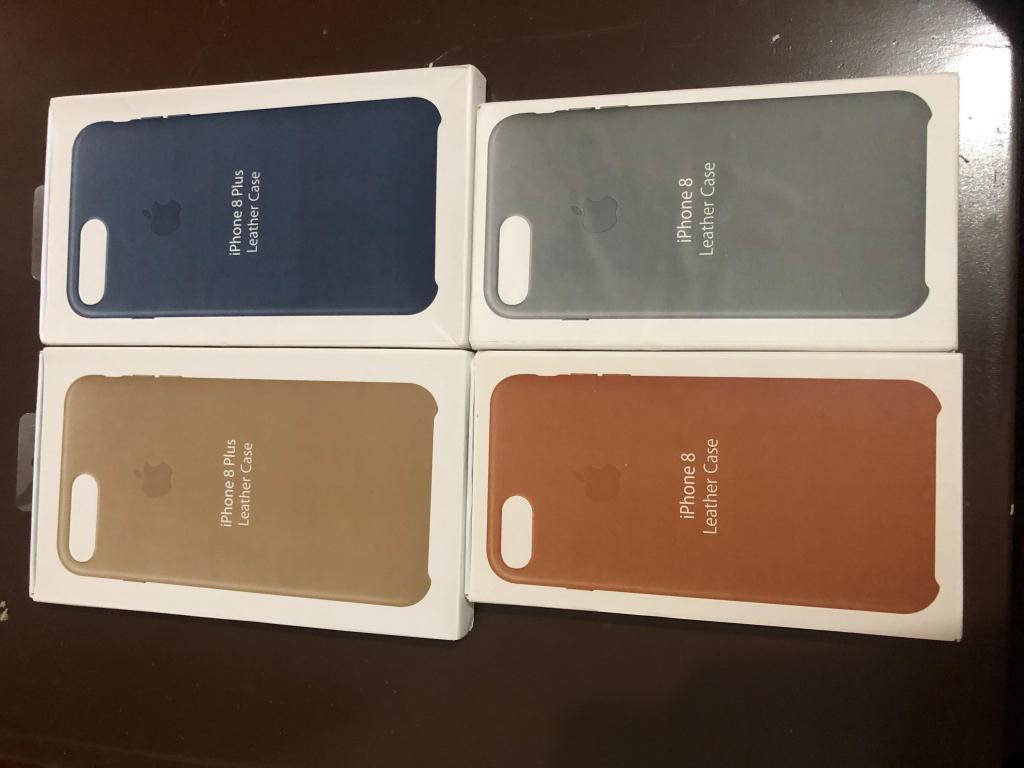 Leather Case para iphone 78 y 7y 8 plus