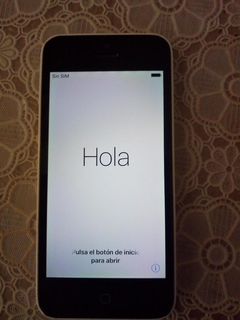 iPhone C5 Desbloqueado sin Cta Iclou