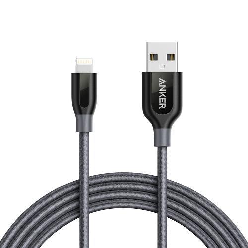 Anker Cable Lightning 2m Tejido-resistente 5-5s-6-6s-7-8-x
