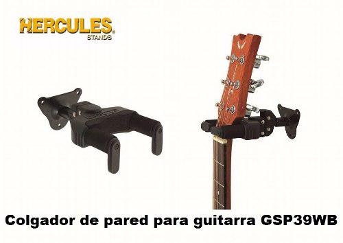 Colgador De Pared Para Guitarra Hercules Gsp39wb