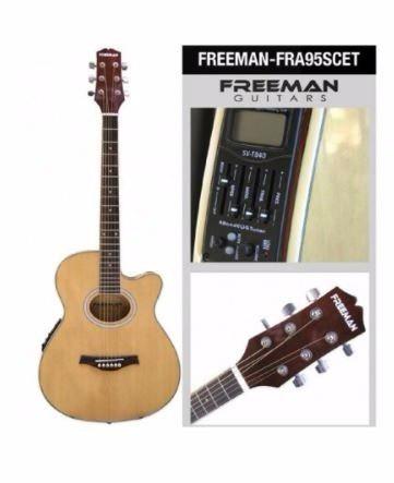 Guitarra E/a Metal Freeman Fra95scet