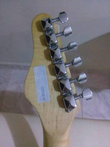 Guitarra Electrica Estratocaster Nueva, Forro Y Cable 3 Mts