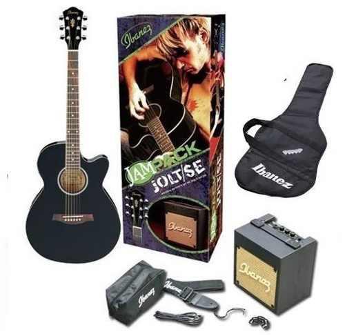 Guitarra Electro Acústica Ibanez Aeg5 Con Amplificador Pack