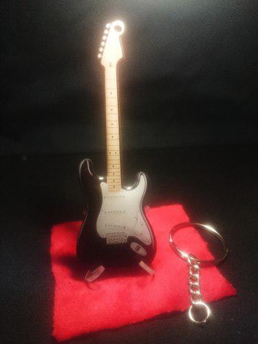 Guitarras Llaveros Fender Stratocaster Black Eric Clapton