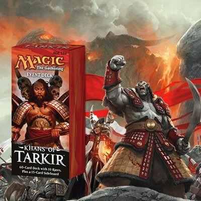 Magic The Gathering Khans Of Tarkir Event Deck