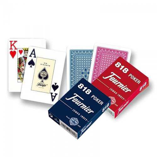 Pack De 2 Barajas De Poker Fournier