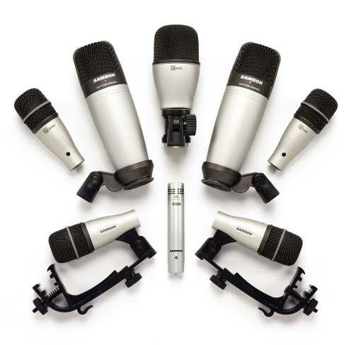 Set Kit 8 Microfonos De Bateria Profesionales Samson Dk8