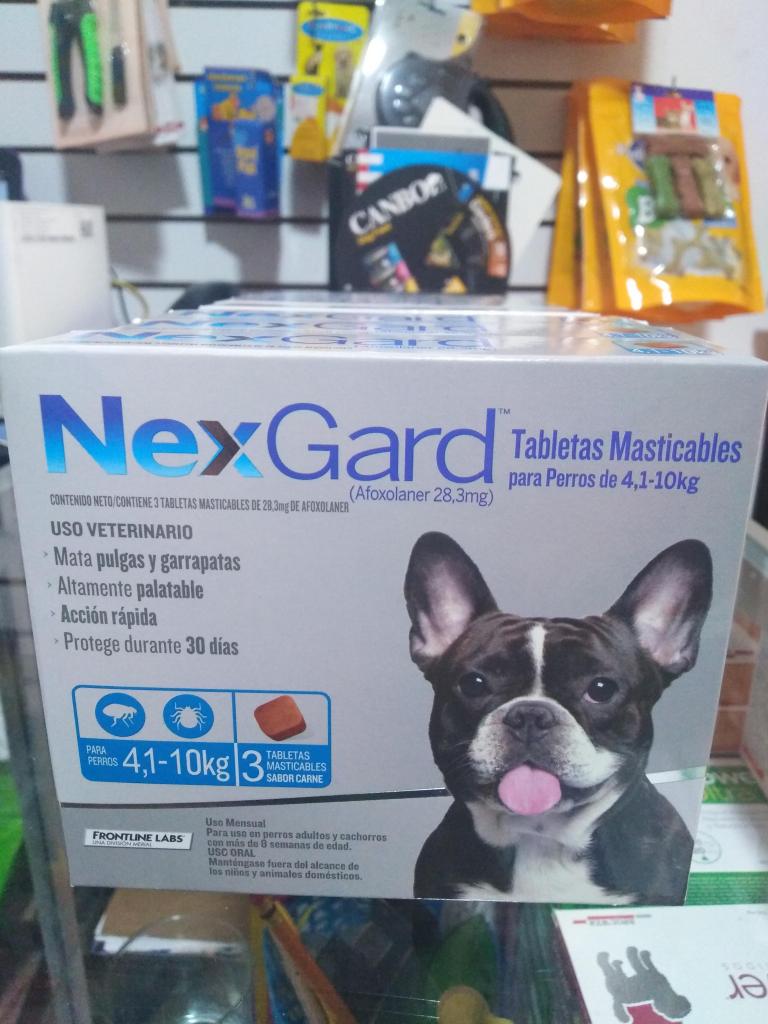 Nexgard 4.1 a 10kg X UNIDAD