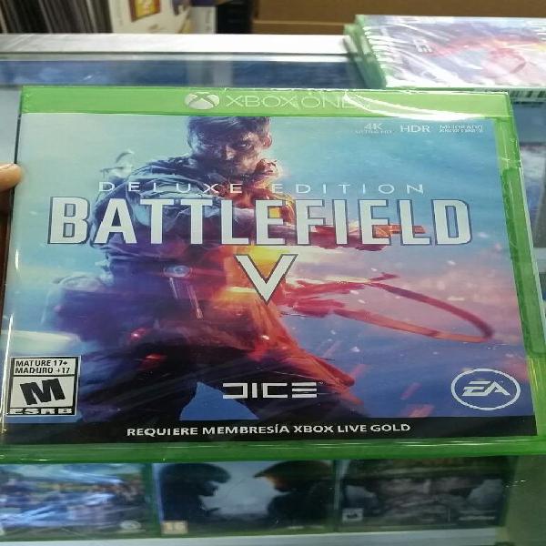 Battlefield V Deluxe Edition Xbox One Nuevo y Sellado