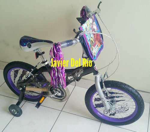 Bicicleta Monster High Aro 16 Original Mattel, Nueva