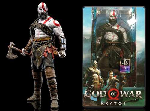 Figura Muñeco Juego God Of War 4 Final Mortal Kratos Neca