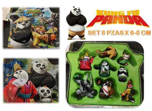 Figura Muñeco Pelicula Niño Kung Fu Panda Set