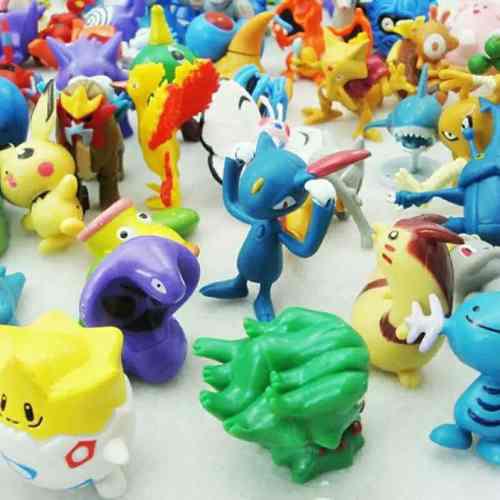 Figuras Pokemon De 4 A 5 Cm Por 12 Unidades