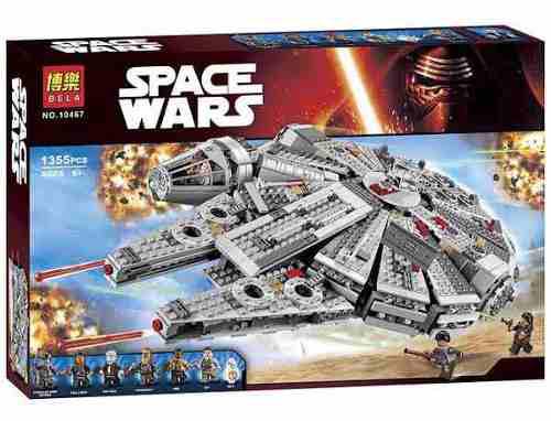 Halcon Milenario Lego Alterno Star Wars 1364 Piezas Bela