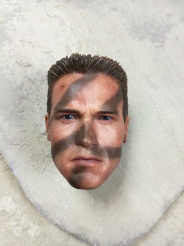 Head John Matrix Hot Toys - Arnol Schwarzenegger Mms276