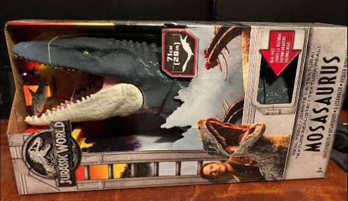 Jurassic World Dinosaurio Mosasaurus 71 Cm Mattel 100% 2