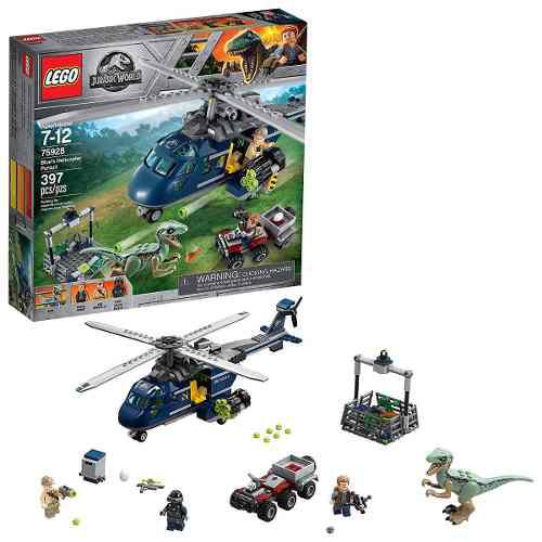 Lego 75928: Jurassic World, Blue's Helicopter Purs Original