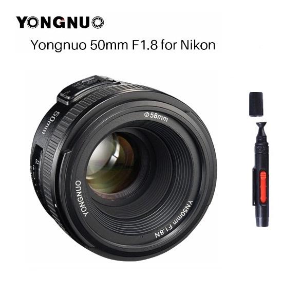 Lente Yongnuo 50mm f/1.8 para Nikon Nuevo Garantía más