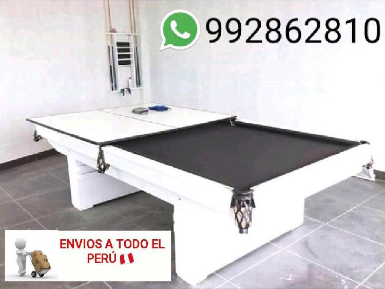Mesa de Billar con Ping Pong 2 en