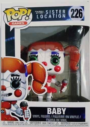Pop Five Nights At Freddy's Sister Location Baby # 226 (jr2)