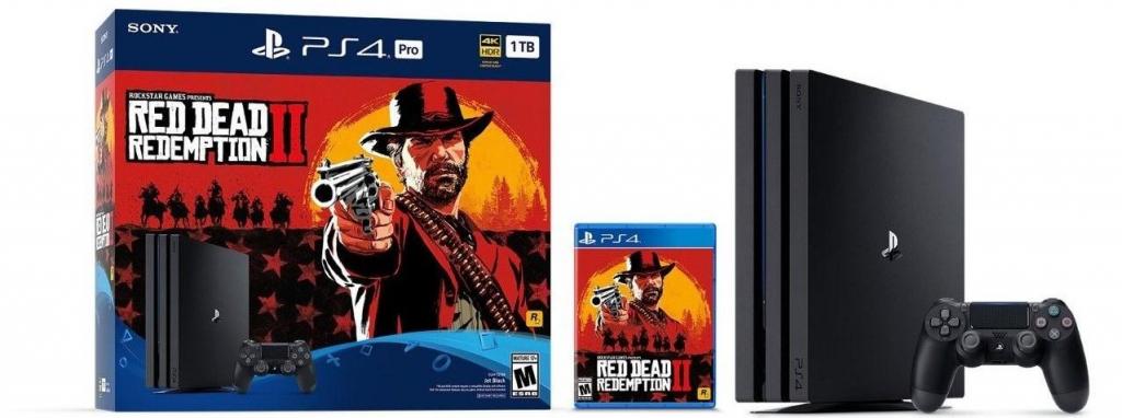 Ps4 Pro 4k Red Dead Redemption 2 Nueva Consola Cuh b