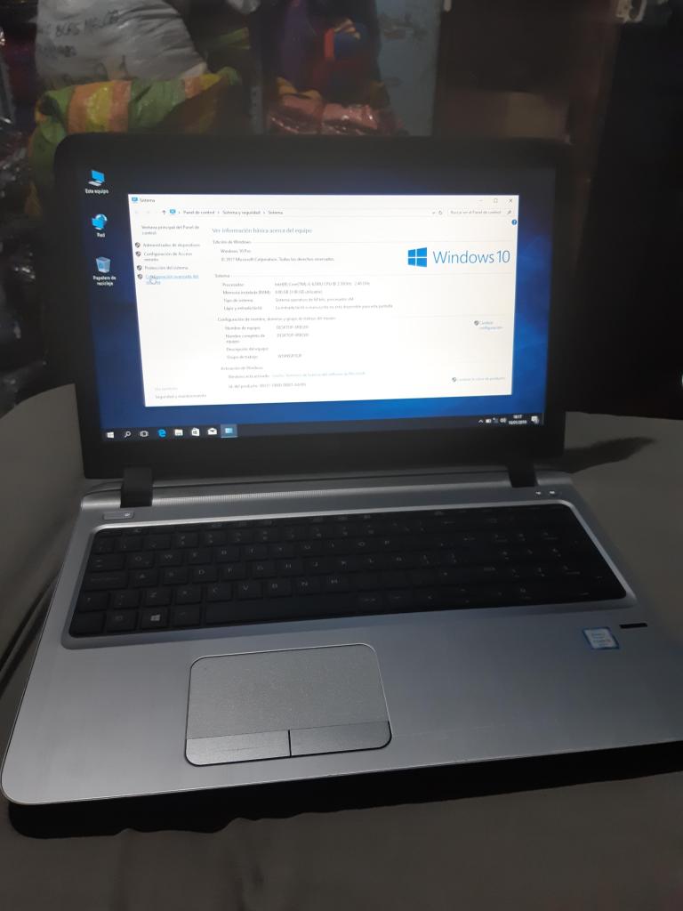 Remato Laptop HP Intel Core i5, 4 GB Ram y  GB DD de