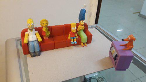 Sofa Los Simpson Y Tv Figuras De Colección