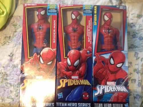 Spiderman Muñecos Titan Hero Series Hasbro Original