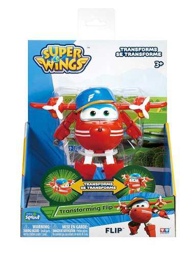 Super Wings - Figuras Transformables En 10 Pasos De 12 Cm