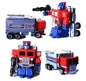 Transformers Takara Choro-q G1 Optimus Prime